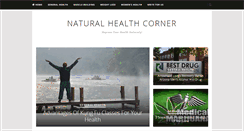 Desktop Screenshot of naturalhealthcorner.com