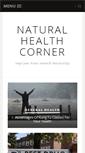 Mobile Screenshot of naturalhealthcorner.com